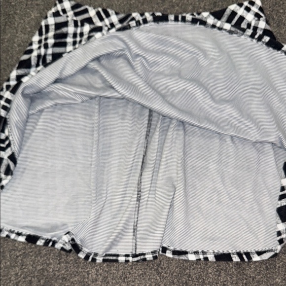 Joe Benbasset Plaid Black and White Women's mini Skirt - Picture 4 of 5